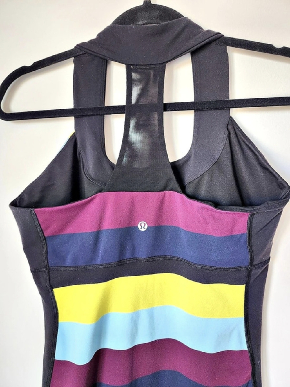 Lululemon Racerback Stripped Color Block Tank Top - Picture 5 of 8